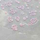 5D Nail Sticker - Pink Rose